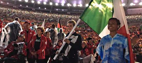 Bebe Vio cerimonia chiusura paralimpiadi Rio 2016