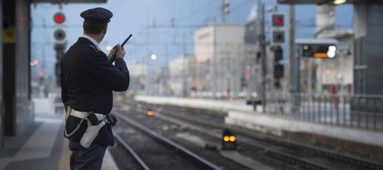 La polizia ferroviaria