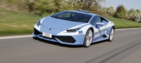 Italie: la police se dote d'une nouvelle Lamborghini Huracan Hurac-dynamic