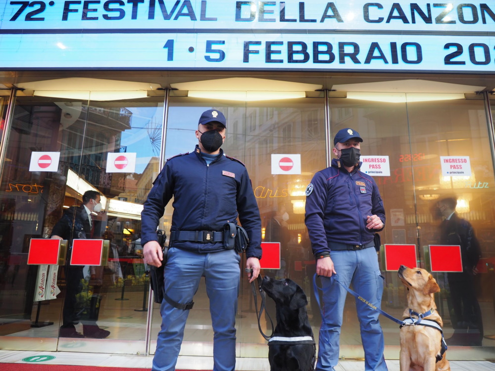 La Polizia di Stato a Sanremo