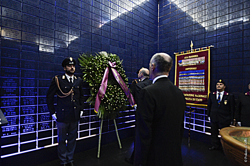 La cerimonia di insediamento del capo della Polizia Franco Gabrielli: il passaggio di consegne alla Scuola superiore di Polizia