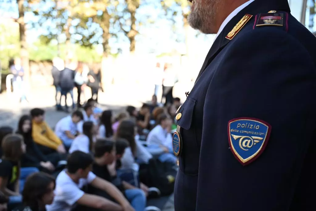 iI capo della Polizia a Gragnano il 4 ottobre 2022