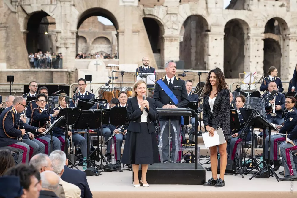 Il concerto di San Michele Arcangelo santo Patrono della polizia di Stato a Roma 2022v