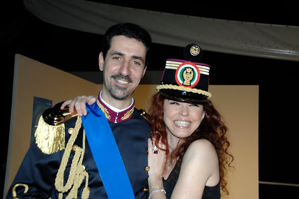 Paola Saluzzi con il maestro Roberto Granata