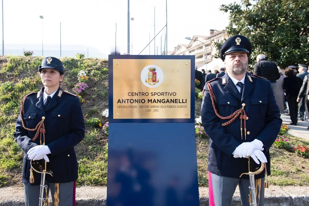 Intitolazione al Prefetto Antonio Manganelli a Marcianise