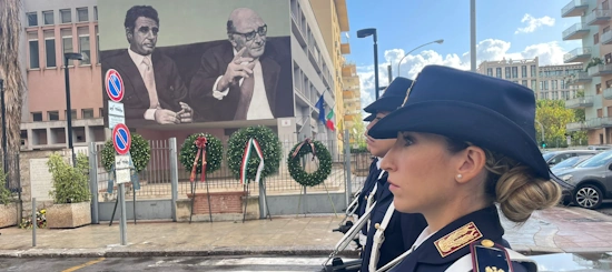 Palermo commemora il poliziotto Mancuso e il giudice Terranova