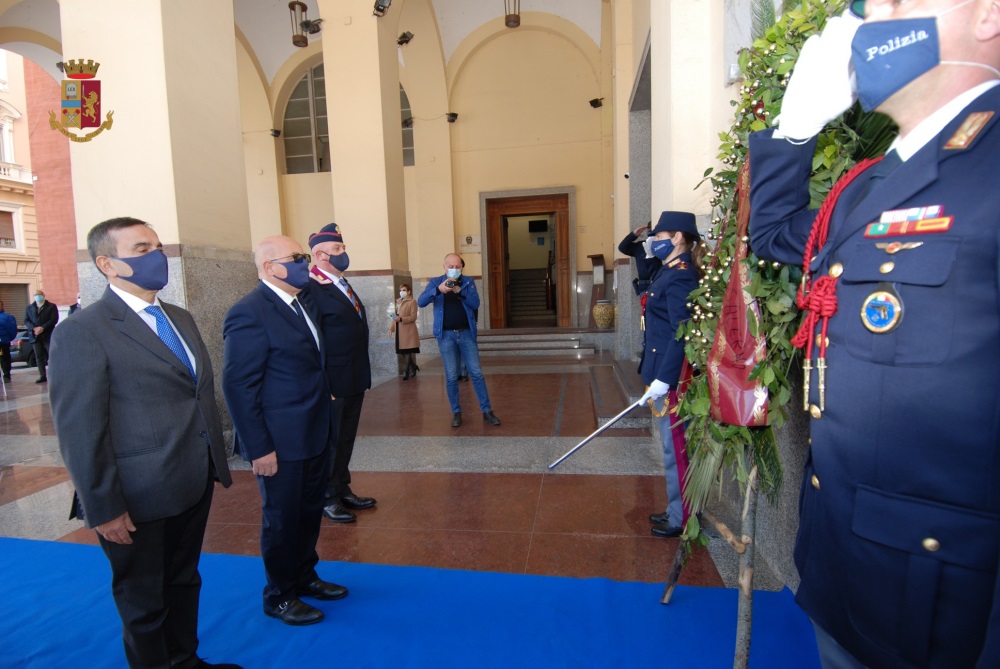 Le celebrazioni del 169° Anniversario della fondazione della Polizia a Salerno