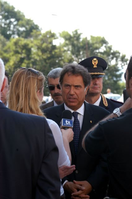 Il capo della Polizia Antonio Manganelli al convegno 'sicurezza e legalitÃ '