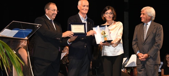conferimento premio DE Sena al capo della Polizia Franco Gabrielli