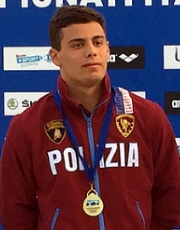 Andrea Chiarabini delle Fiamme oro