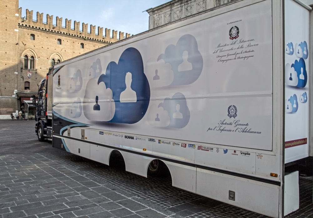 Il truck alla tappa di Ferrara