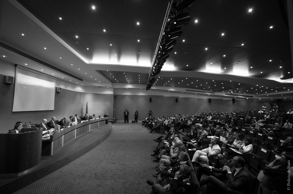 Un momento della conferenza di presentazione del Piano per l'esodo estivo 2015