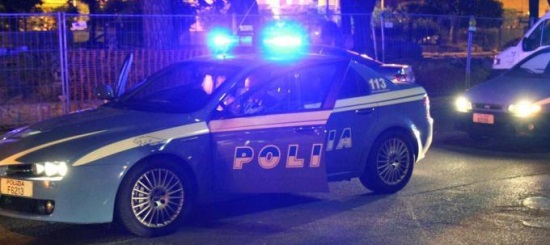 polizia volante di notte