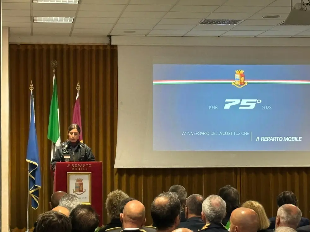 Il capo della Polizia Vittorio Pisani a Padova