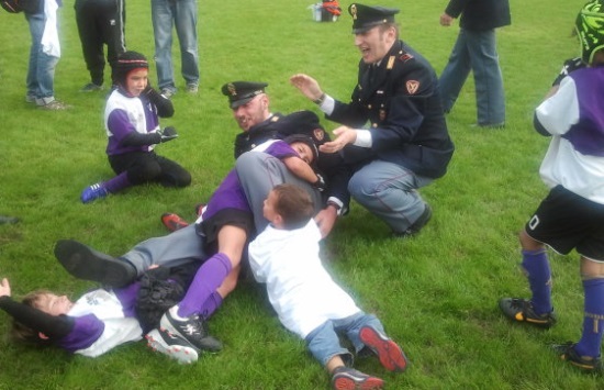 polizia ferroviaria e rugby