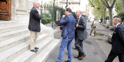 Il capo della Polizia Alessandro Pansa incontra i vertici della comunità ebraica di Roma