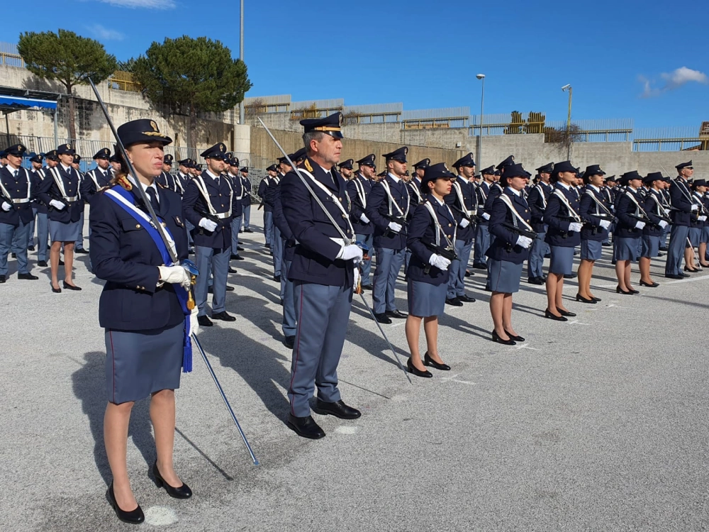 La cerimonia di giuramento del 215° corso Allievi agenti: Campobasso