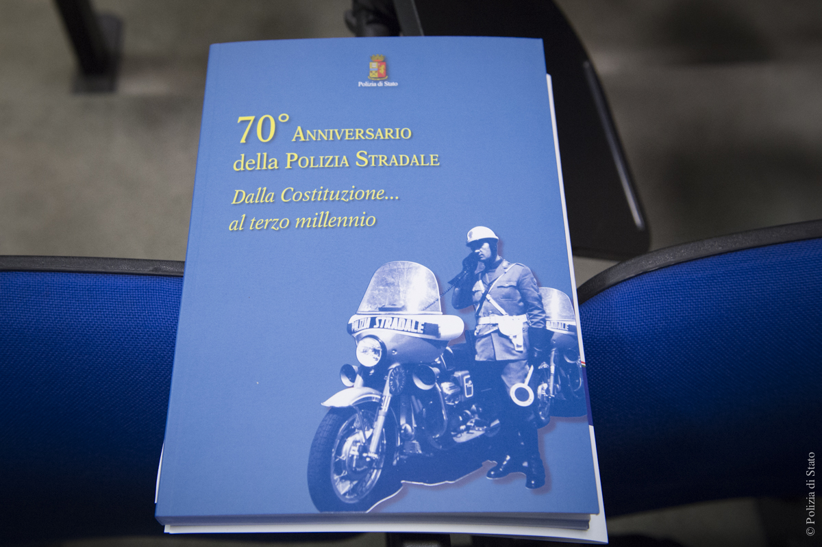 La cerimonia di chiusura delle celebrazioni per il 70° anniversario della Polizia stradale