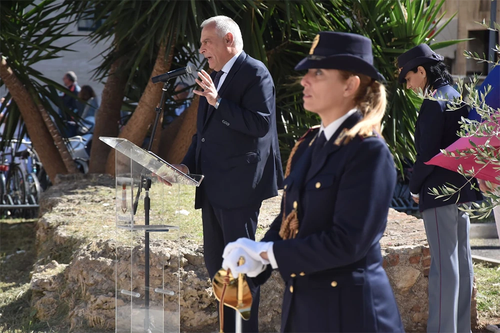 Livorno: la cerimonia di inaugurazione dell'area della memoria