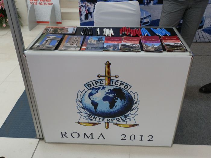 lo stand di Roma per la prossima Assemblea generale Interpol