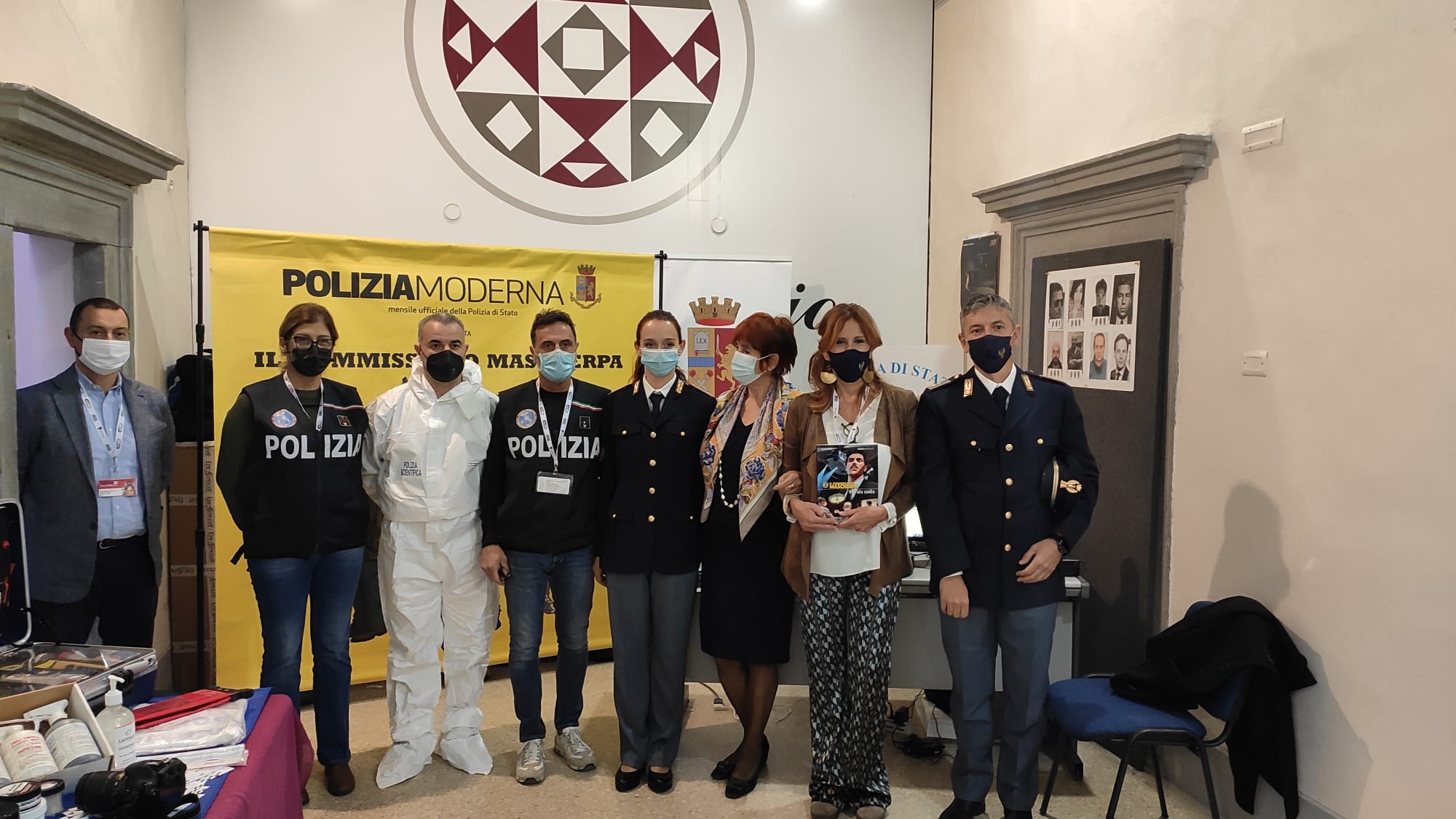 La Polizia al Lucca comics&games con il commissario Mascherpa