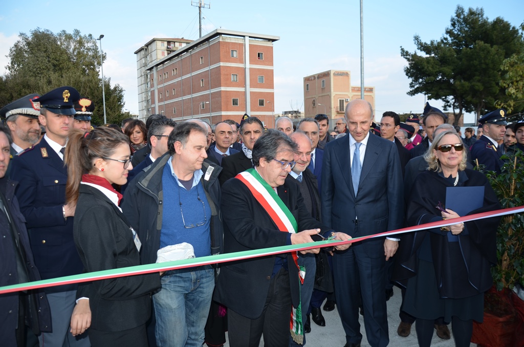 Il capo della Polizia Alessandro Pansa inaugura una piazza a Catania dedicata a Beppe Montana