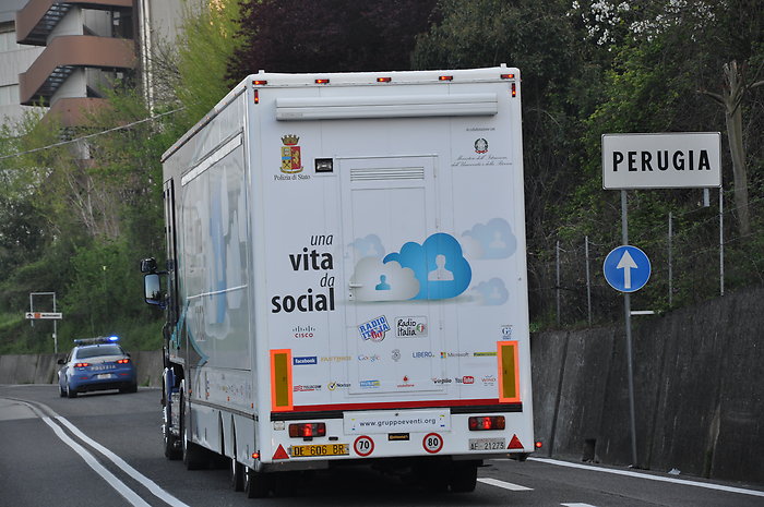 Il Truck arriva a Perugia