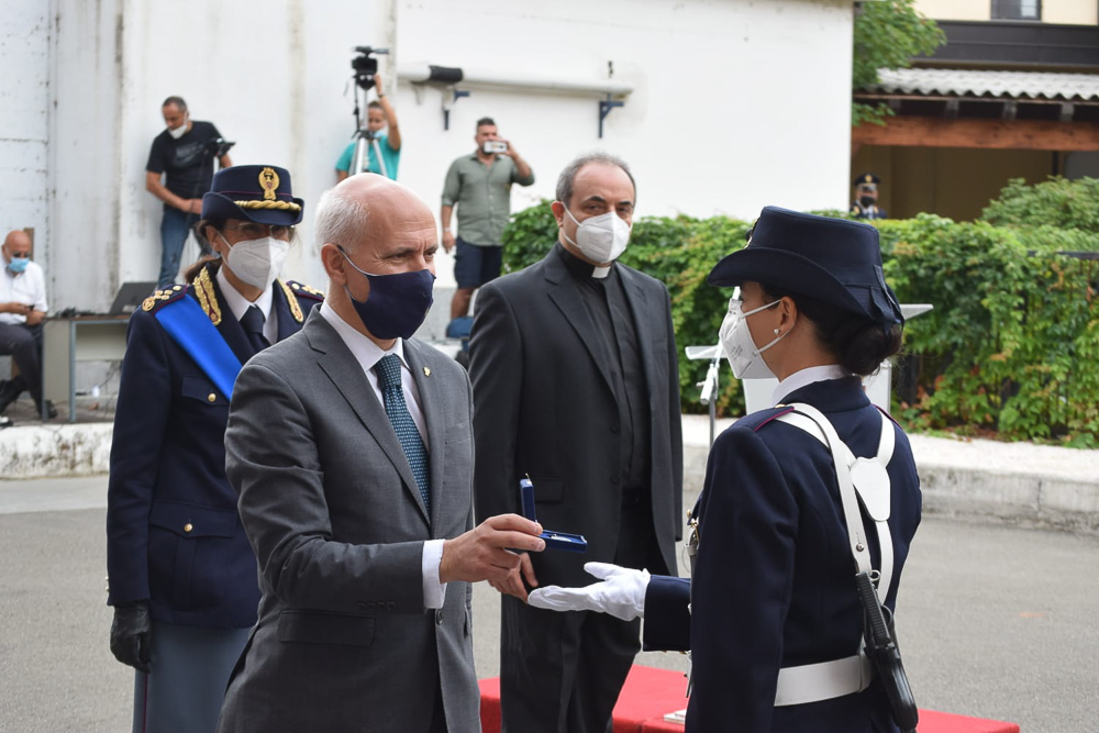 Il giuramento degli allievi agenti del 212° corso a Piacenza