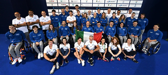 Nazionale nuoto paralimpico mondiali funchal 2022