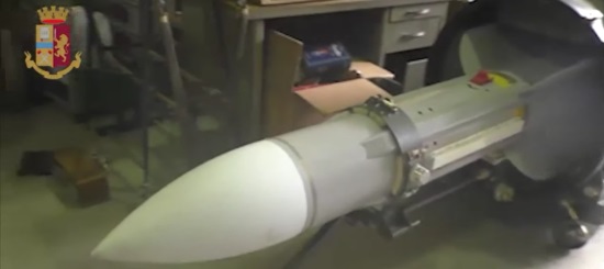 missile sequestrato