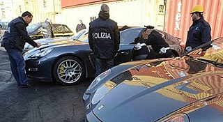 Auto rubate sequestrate dalla polizia