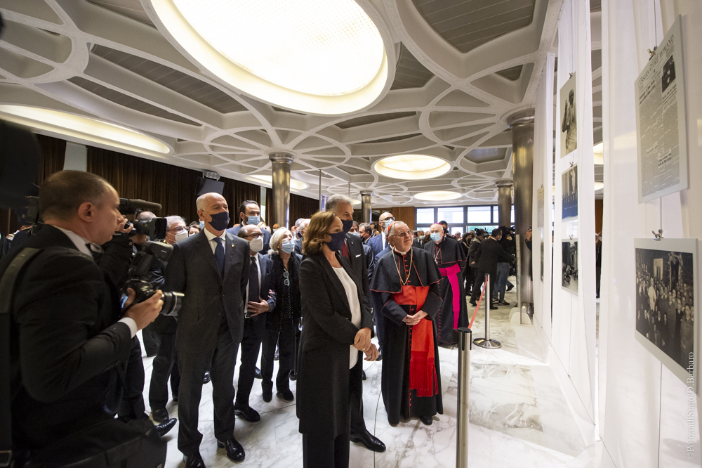 Inaugurazione mostra fotografica per 75 anni dell’Ispettorato Vaticano
