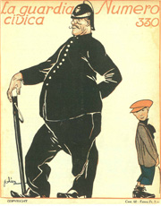 Un'illustrazione satirica pubblicata nel volume 