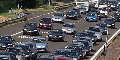 Traffico sull'autostrada