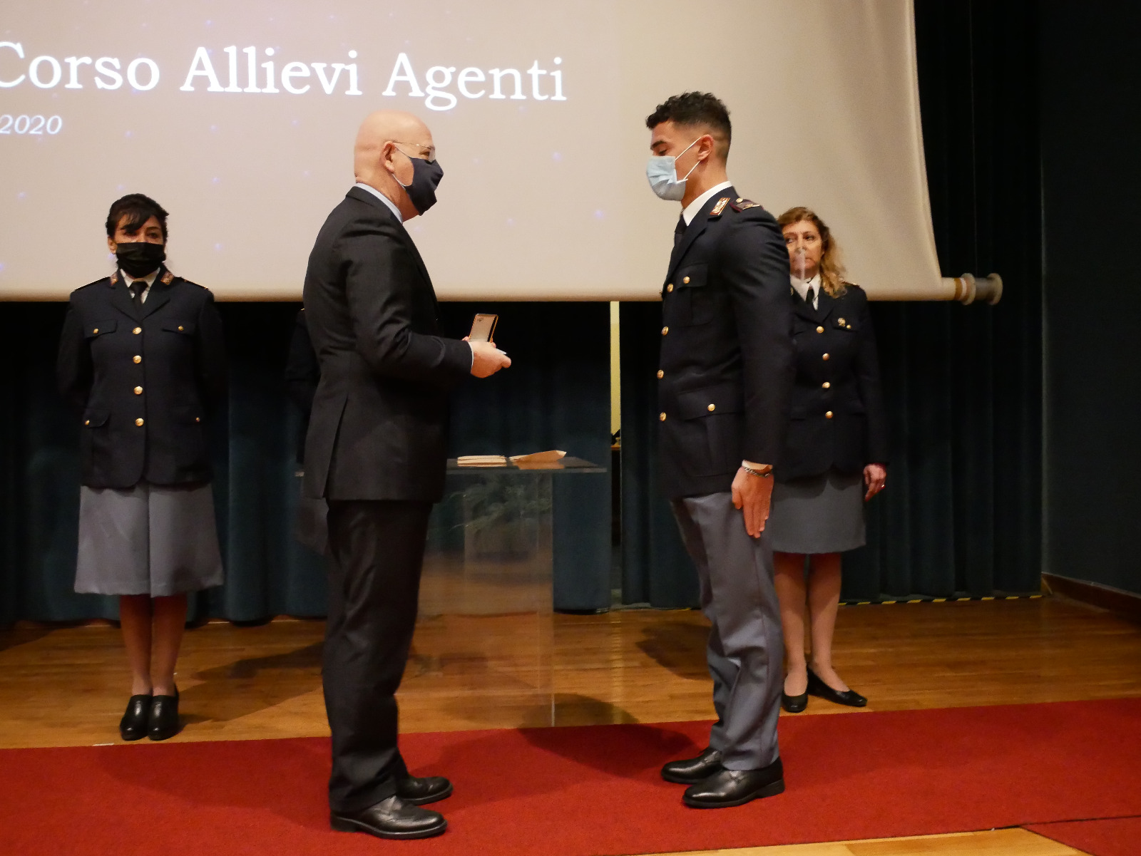 Il giuramento degli allievi agenti del 209° corso - Trieste