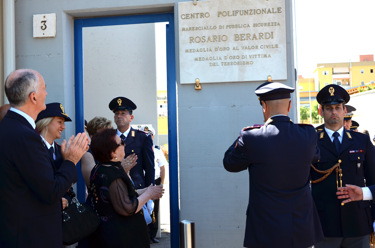 L'intitolazione del Centro polifunzionale di Bari al maresciallo Rosario Berardi