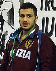 Il judoka delle Fiamme oro Enrico Parlati