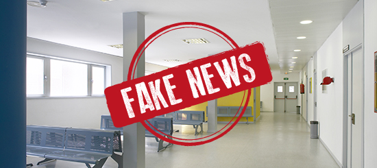 Fake News - Raccolta fondi ospedali