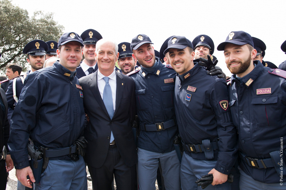 Franco Gabrielli durante il mandato di capo della Polizia