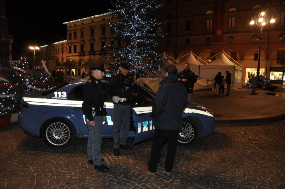 La Polizia al lavoro durante le festività a Rovigo