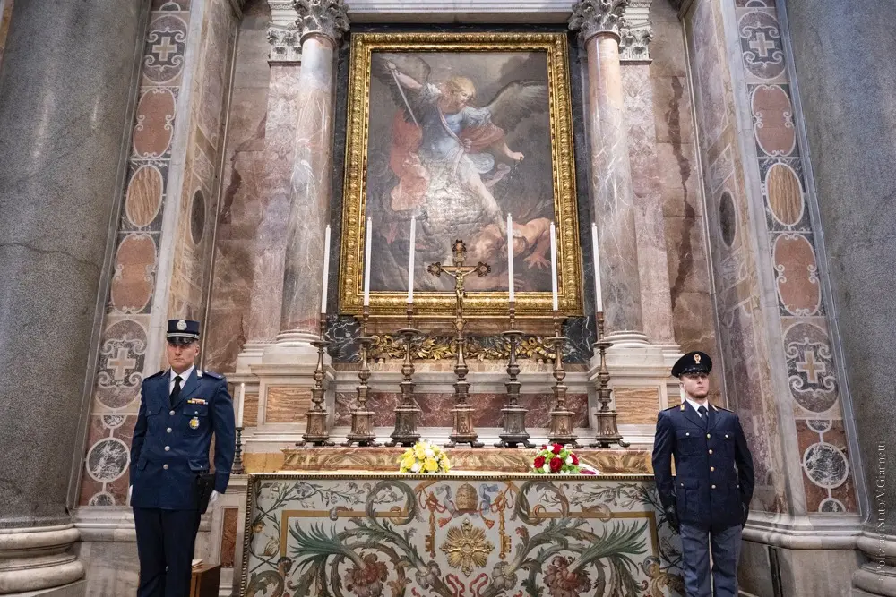 La Santa Messa in Vaticano in occasione di San Michele Arcangelo
