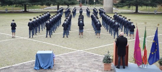 Giuramento 209° corso allievi agenti Spoleto