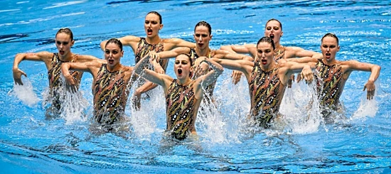 nuoto artistico argento mondiali sport acquatici