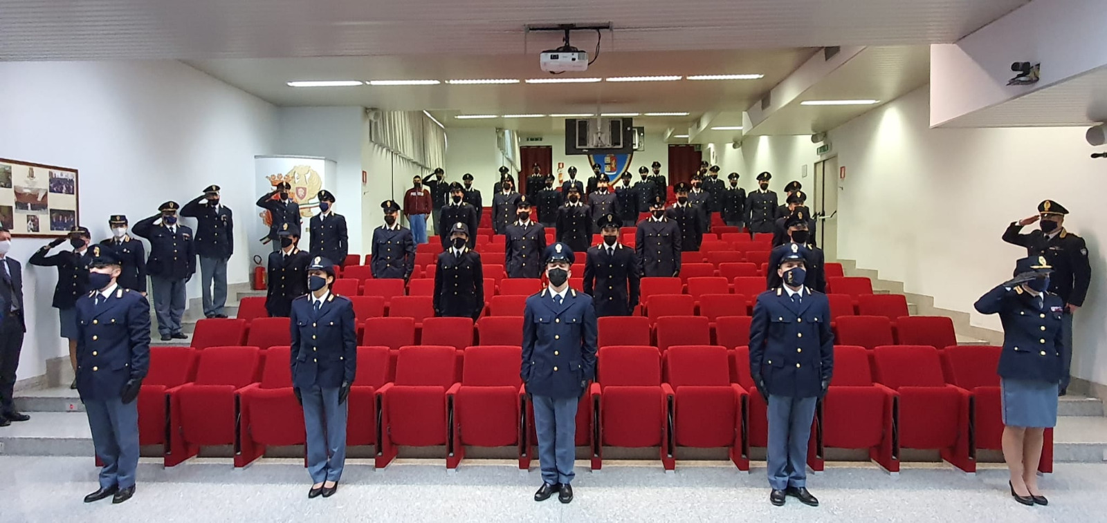 Il giuramento degli allievi agenti del 209° corso - Campobasso