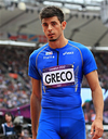 Daniele Greco delle Fiamme oro atletica