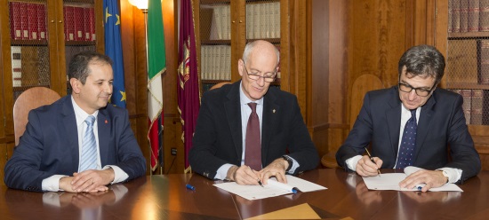 La firma dell'accordo con l'associazione Donatorinati