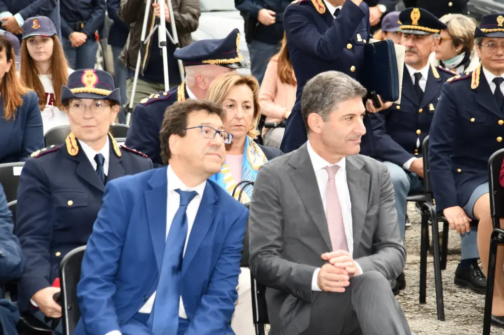 Il capo della Polizia Vittorio Pisani Inaugura la nuova sede del commissariato di Poggibonsi