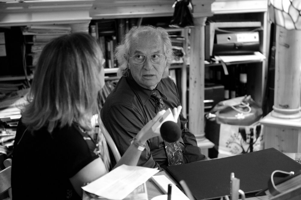 Il backstage dell'intervista al maestro Vittorio Storaro