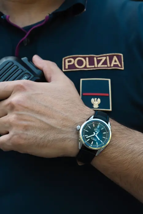 Gli orologi della Breil-Polizia presentati a Milano