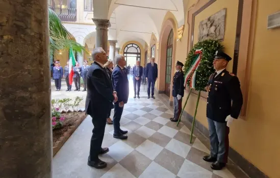 deposizione corona palermo questura